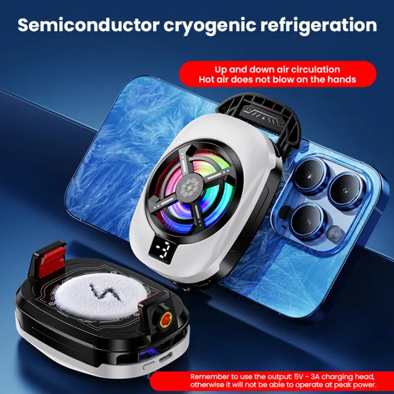 Fast Cooling 3-Speed Adjustable Portable Phone Cooler