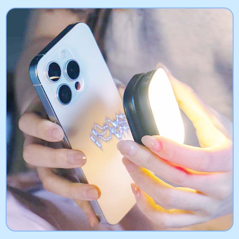 ✨Limited Time 50% OFF📱3-in-1 Phone Stand, Mirror, and Magnetic Selfie Fill Light