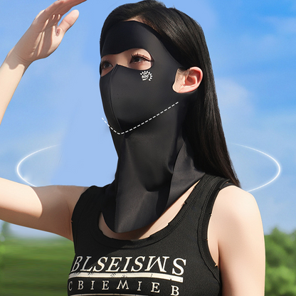📢📢30% OFF !! ⏰☀️Breathable & Cooling Full Face Sun Mask with Neck Cover