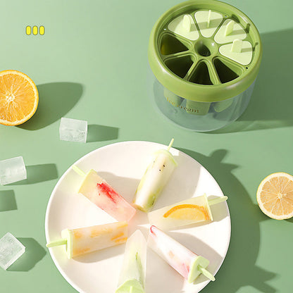 📢📢50% OFF !! ⏰8-cavity ice pop mold – healthy, sticks + box – homemade ice pops