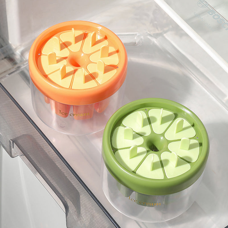 📢📢50% OFF !! ⏰8-cavity ice pop mold – healthy, sticks + box – homemade ice pops