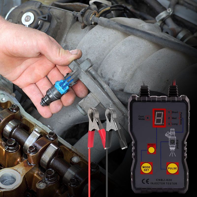 🏎️  Moitié prix pour une durée limitée - Pousbo® Automotive Fuel Injector Tester