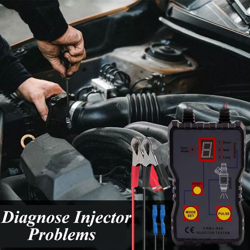 🏎️  Moitié prix pour une durée limitée - Pousbo® Automotive Fuel Injector Tester