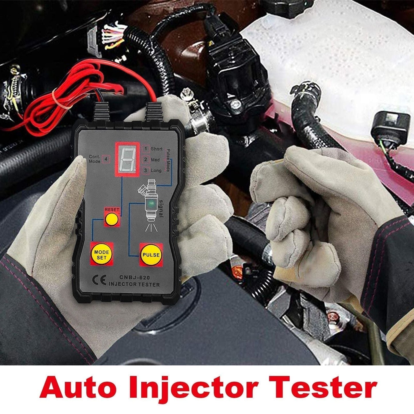🏎️  Moitié prix pour une durée limitée - Pousbo® Automotive Fuel Injector Tester