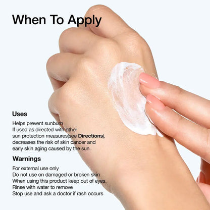 💜 LAST DAY PROMOTION 💥Buy 1 Get 1 Free (2 PCS) - 54% OFF💜Silky Moisturizing Mild Sunscreen