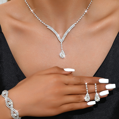 🌈Time-limited Special⌛Sparkling Elegance Jewelry Set