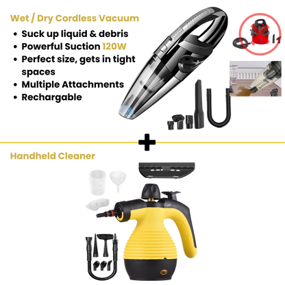 Multi-purpose Steam Cleaner Set