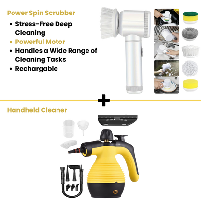 Multi-purpose Steam Cleaner Set