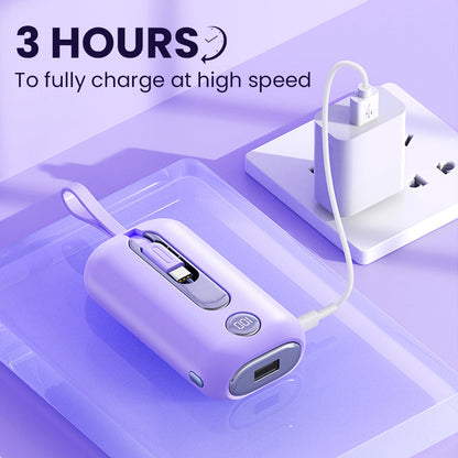 📱Super Fast Charging Power Bank with Built-in Cables✨50 per cent price reduction for a limited time✨