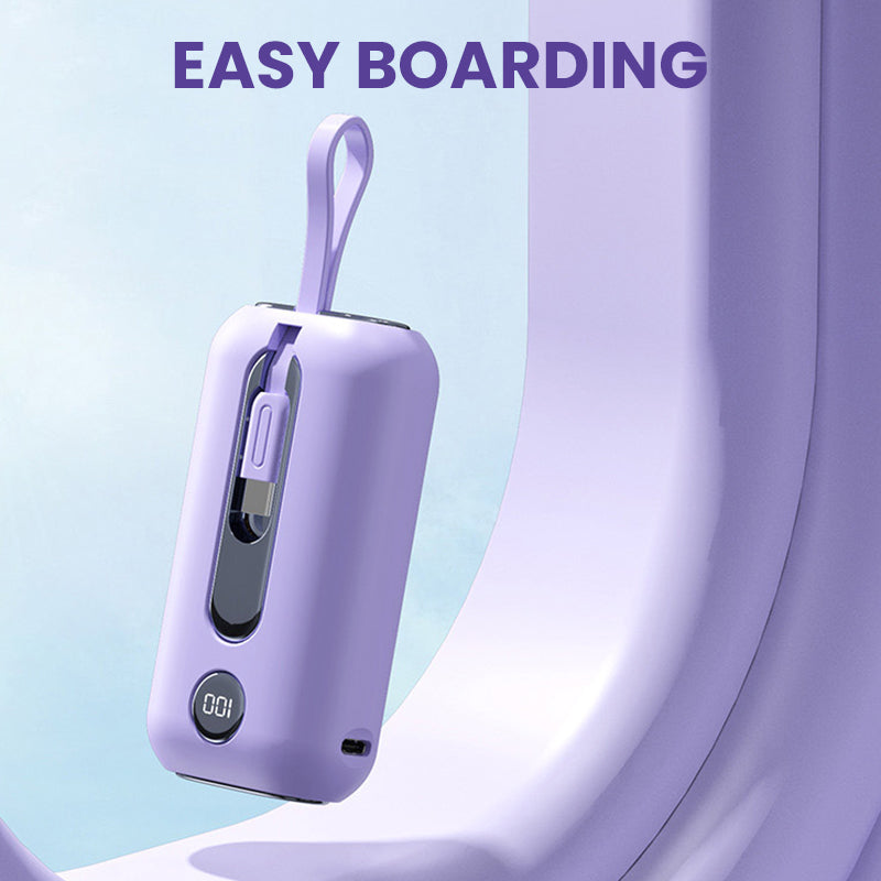 📱Super Fast Charging Power Bank with Built-in Cables✨50 per cent price reduction for a limited time✨