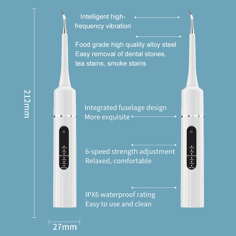 💖Surprise Price ￡13.99!!🦷Professional Multi-Function & Multi-Speed Ultrasonic Teeth Cleaner