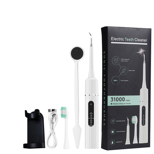 💖Surprise Price ￡13.99!!🦷Professional Multi-Function & Multi-Speed Ultrasonic Teeth Cleaner