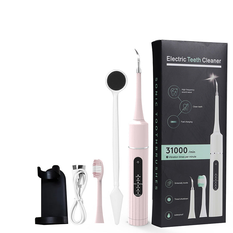 💖Surprise Price ￡13.99!!🦷Professional Multi-Function & Multi-Speed Ultrasonic Teeth Cleaner