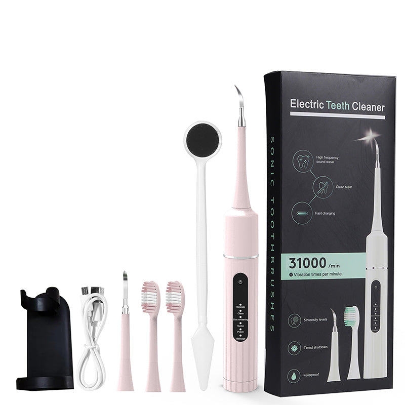 💖Surprise Price ￡13.99!!🦷Professional Multi-Function & Multi-Speed Ultrasonic Teeth Cleaner