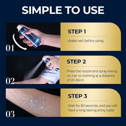 🔥Long-Lasting Shiny Body Glitter Spray