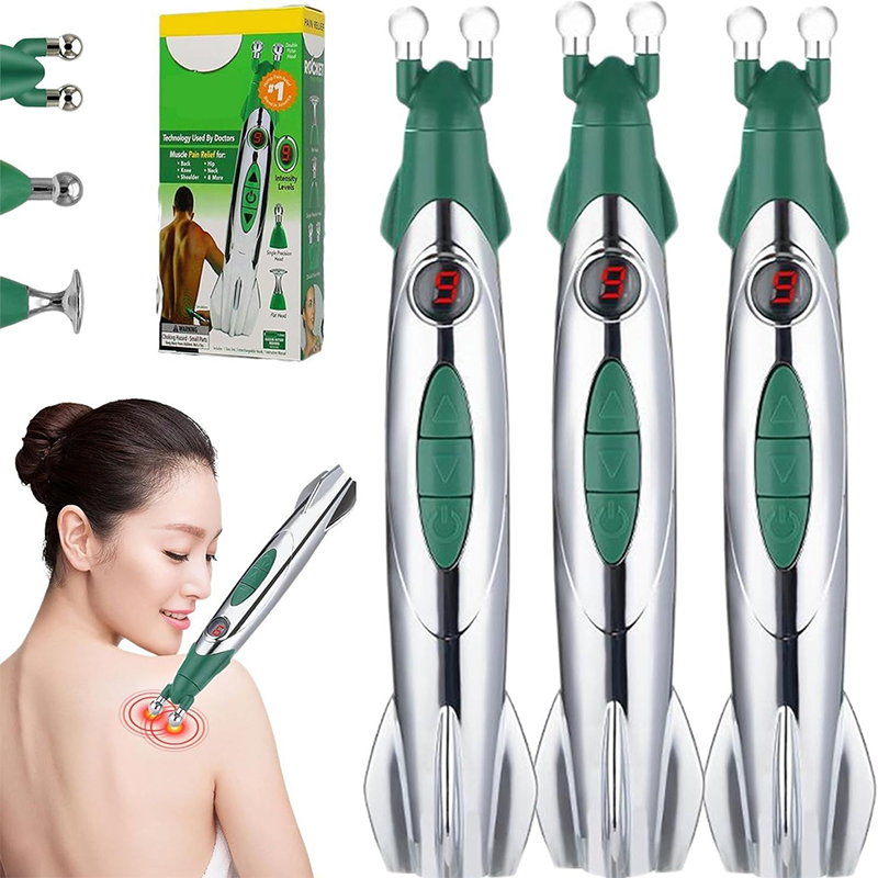 🎁 2025 Hot Sale For 65% OFF🎁"Plagued by muscle pain? 😣Muscle Massage Therapy Acupuncture Point Pen— your pain relief in just 10 minutes a day! 💪🔥