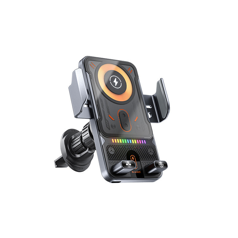 📢📢50%  OFF !! ⏰Over 50,000 sold! 📱Smart 2-in-1 Car Rotating Mobile Phone Holder & Wireless Charger⚡