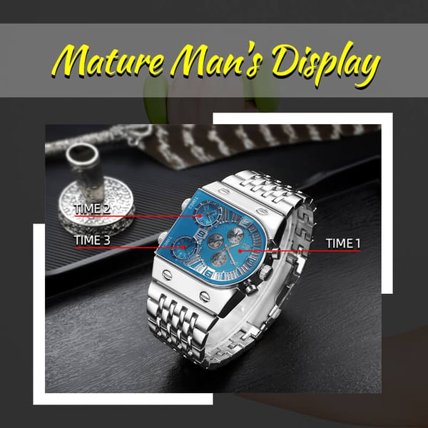 📢📢60 %  OFF !! ⏰Fashion Top Brand Men Watches