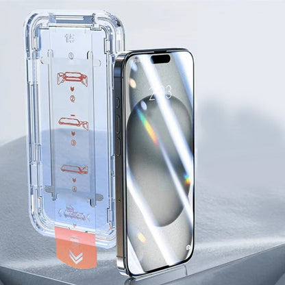 📢📢50% OFF !!!⏰HD/Anti-Peeping Tempered Glass Screen Protector with Auto Dust-Elimination Installation