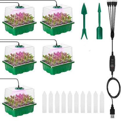 📢📢50% OFF!!⏰Seed Starter Trays with Grow Light