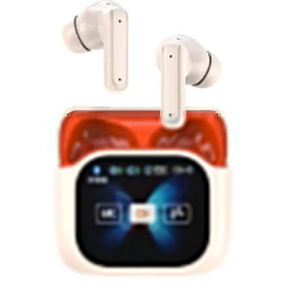 💥Compact Touch-Control Clear-Sound Earbuds-LED Full📍Color Display📍Active Noise Cancellation (ANC)📍Touch Controls📍Bluetooth 5.4