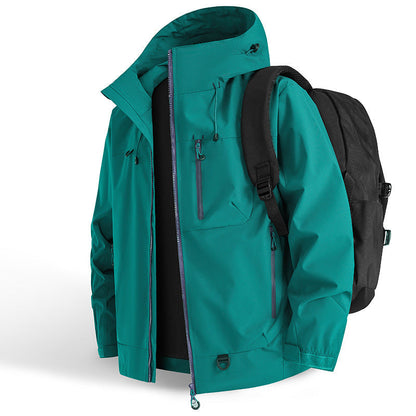 📢📢50% OFF !!!⏰Outdoor Waterproof Sports Hooded Jacket