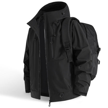 📢📢50% OFF !!!⏰Outdoor Waterproof Sports Hooded Jacket