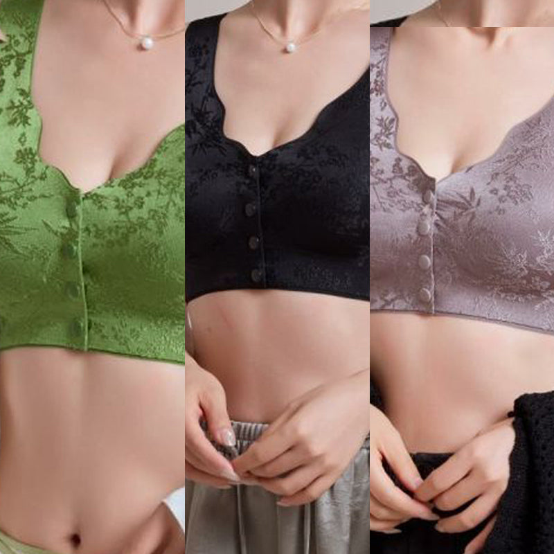 Comfort Front-Clasp & Wire-Free Seamless Bra☁️✨