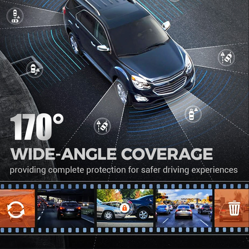💥Latest Technology-Smart Touchscreen Wireless Dashcam