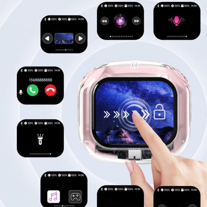 ⏰Last Day Hot Sale!!⌛Full-color Touch-screen Wireless Noise-cancelling Bluetooth 5.4 Headset