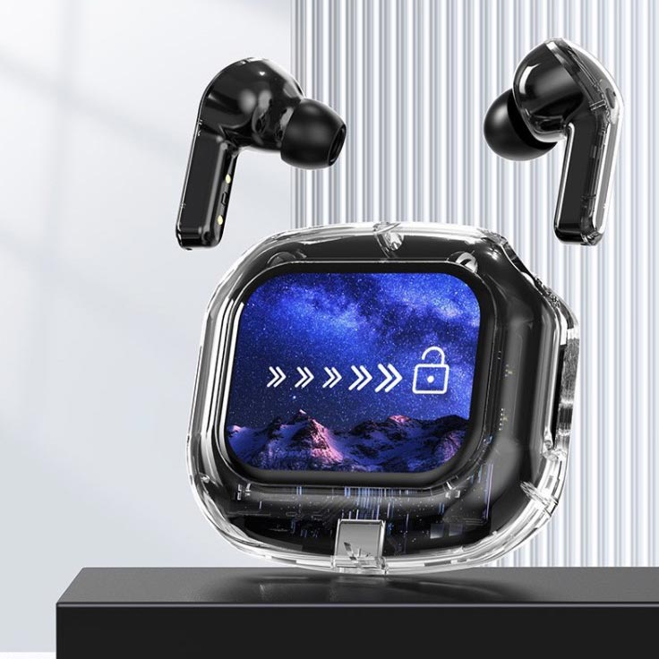 ⏰Last Day Hot Sale!!⌛Full-color Touch-screen Wireless Noise-cancelling Bluetooth 5.4 Headset