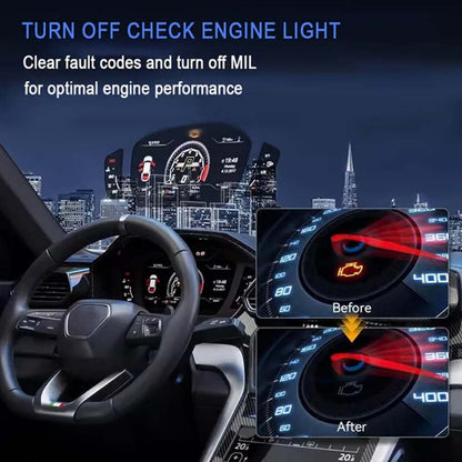 🔧✨Professional OBD2 diagnostic tool: accurate and fast analysis, compatible with most vehicles 🚗📱