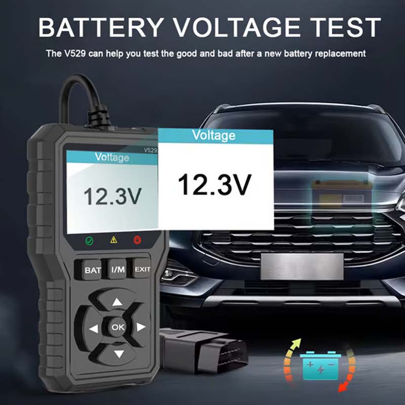 🔧✨Professional OBD2 diagnostic tool: accurate and fast analysis, compatible with most vehicles 🚗📱