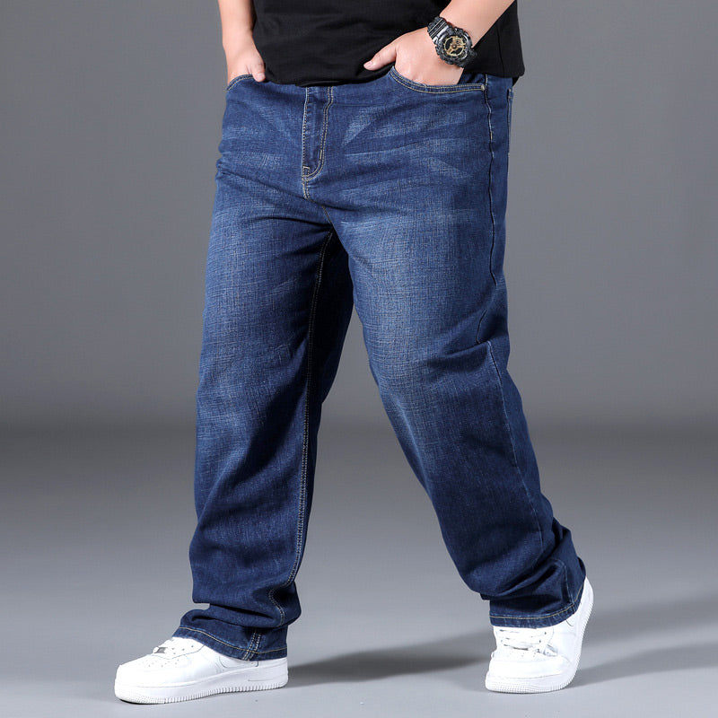 📢📢58%OFF!!!⏰Stylish Loose High Stretch Straight Leg Jeans