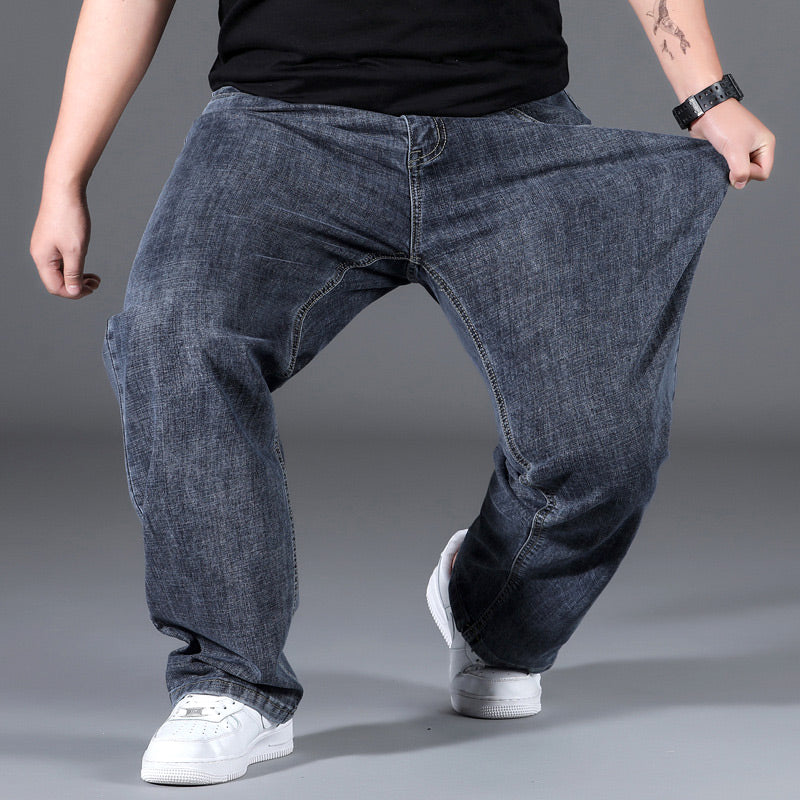 📢📢58%OFF!!!⏰Stylish Loose High Stretch Straight Leg Jeans