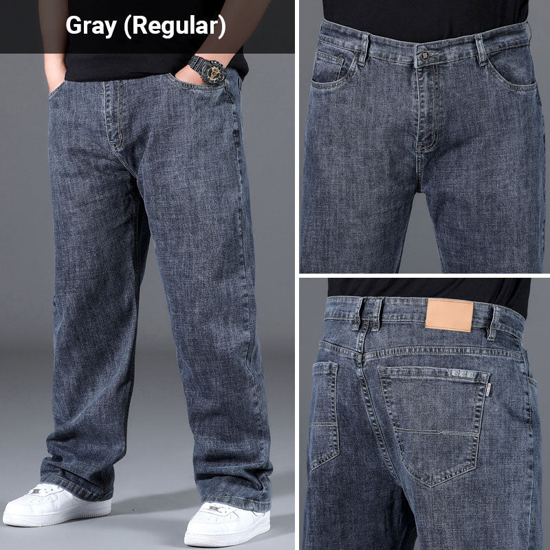 📢📢58%OFF!!!⏰Stylish Loose High Stretch Straight Leg Jeans