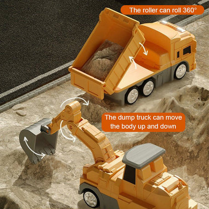 🔥Limited stock available 50% OFF🔥Magnetic Transform Engineering Car Assembled Toys