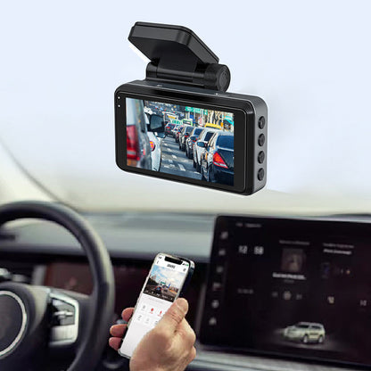 📹 50% OFF NOW! ✨ 4K Ultra HD Car Dashcam - Night Vision & Loop Recording with WiFi and Mobile App Connectivity 🚗🌙