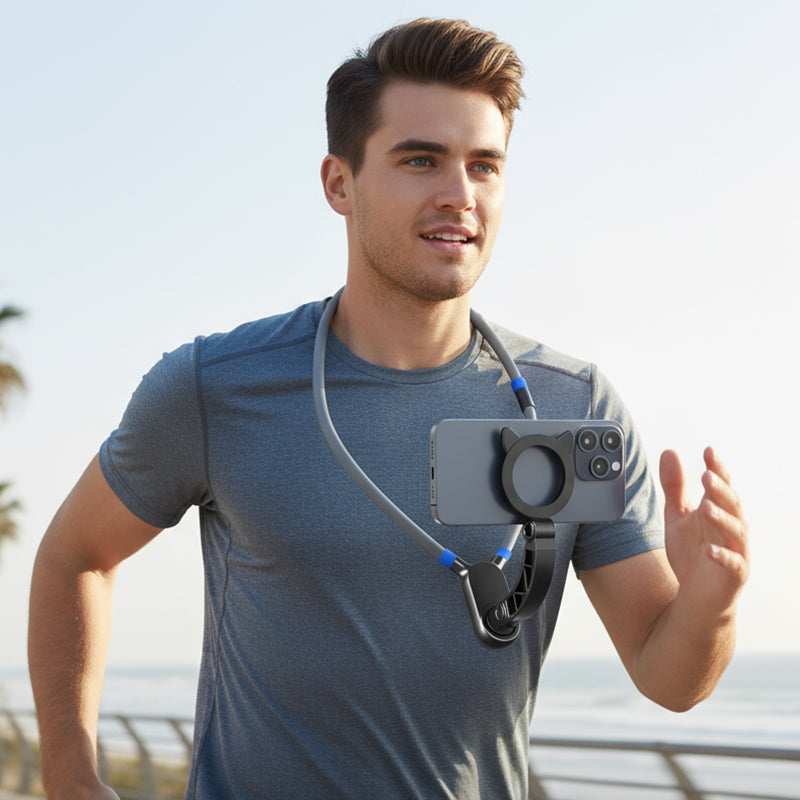 📢📢BIG SALE⏰⏰Hands-Free Magnetic Neck Phone Mount