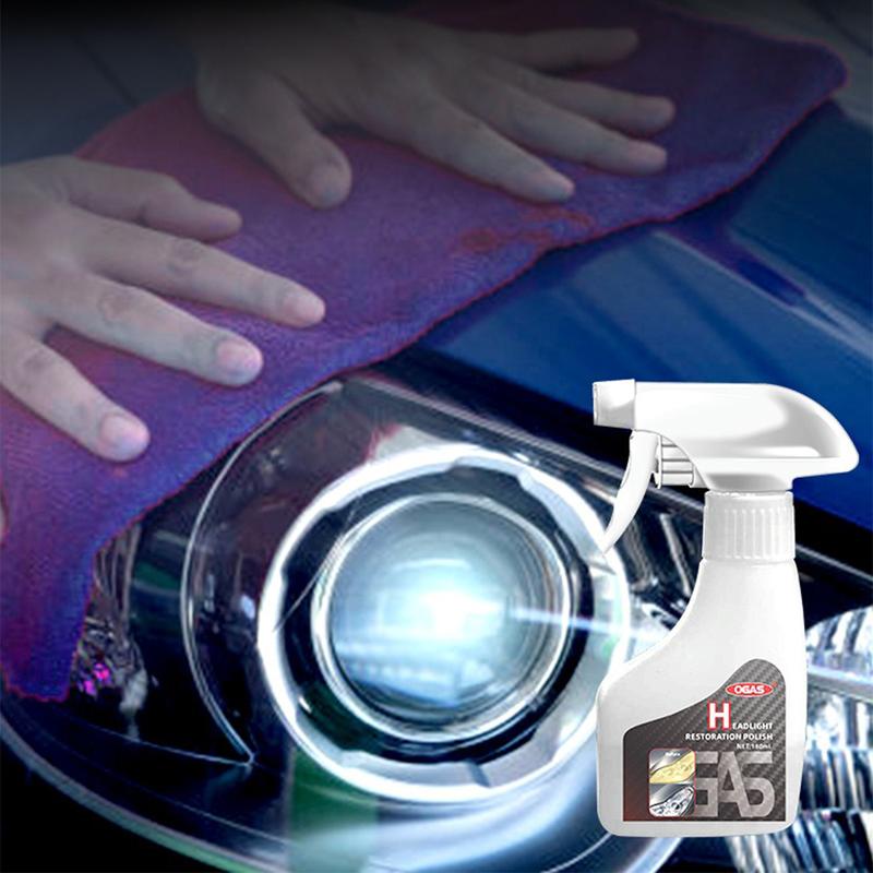 🚗Automotive Headlamp Refurbisher & Crystallization Coating Agent Kit✨
