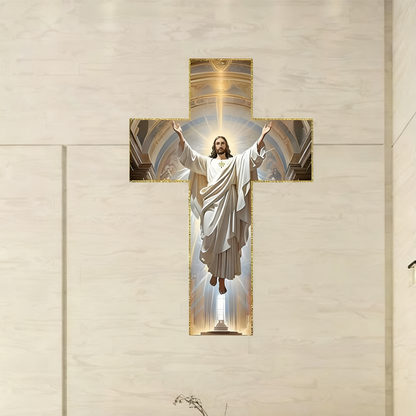 📢📢60% OFF !!⏰⏰Retro Jesus Christ Wall Cross Decor