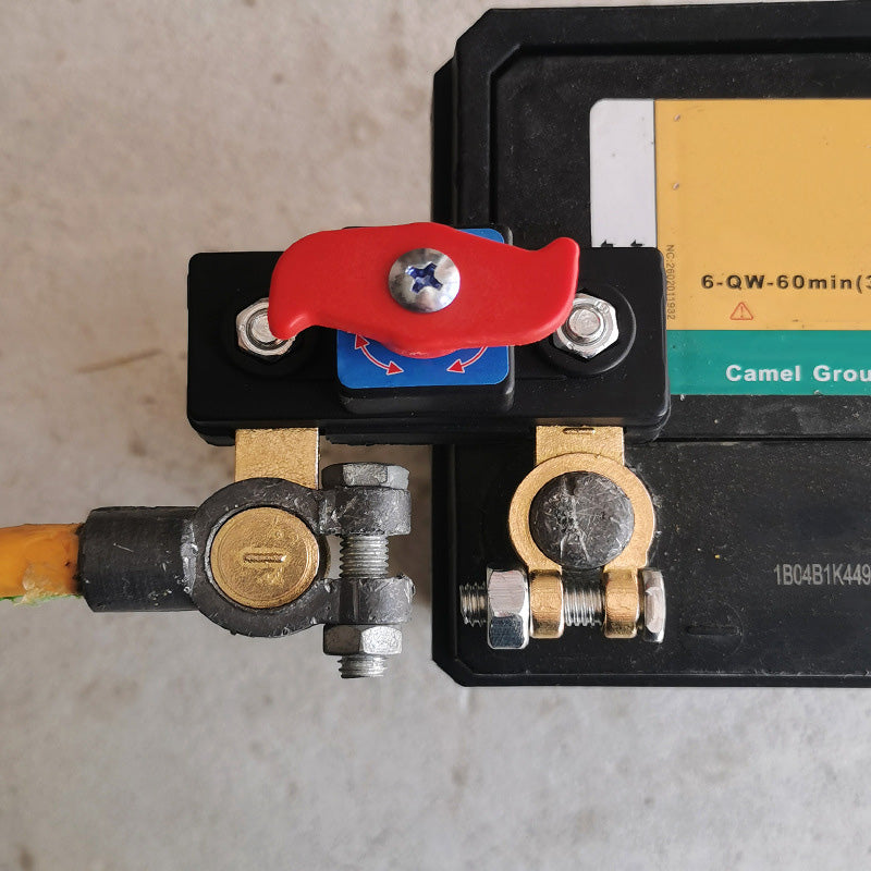 🔋 BUY 2 GET 1 FREE! ⚡ Car Battery Disconnect Switch – Easy Install, Corrosion Resistant & Safety Protection 🚗