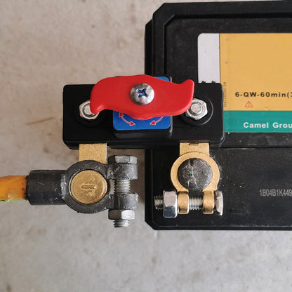 🔋 BUY 2 GET 1 FREE! ⚡ Car Battery Disconnect Switch – Easy Install, Corrosion Resistant & Safety Protection 🚗