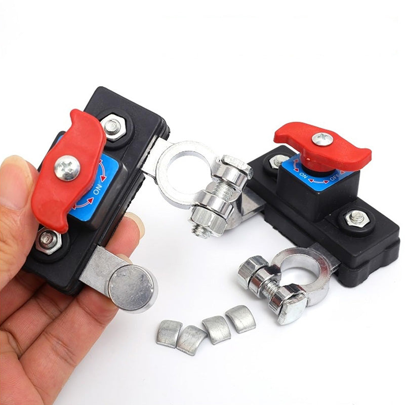 🔋 BUY 2 GET 1 FREE! ⚡ Car Battery Disconnect Switch – Easy Install, Corrosion Resistant & Safety Protection 🚗