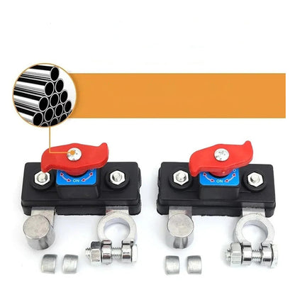 🔋 BUY 2 GET 1 FREE! ⚡ Car Battery Disconnect Switch – Easy Install, Corrosion Resistant & Safety Protection 🚗