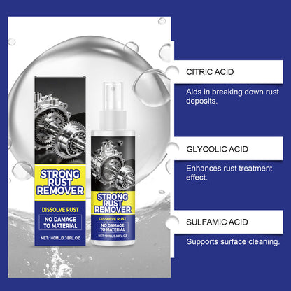 📢📢Buy 5 get 5 free ⏰All-in-One Powerful Rust Remover Spray For Cars – Works on Bumpers, Exhausts & Trim, Effortless Rust Removal in Minutes
