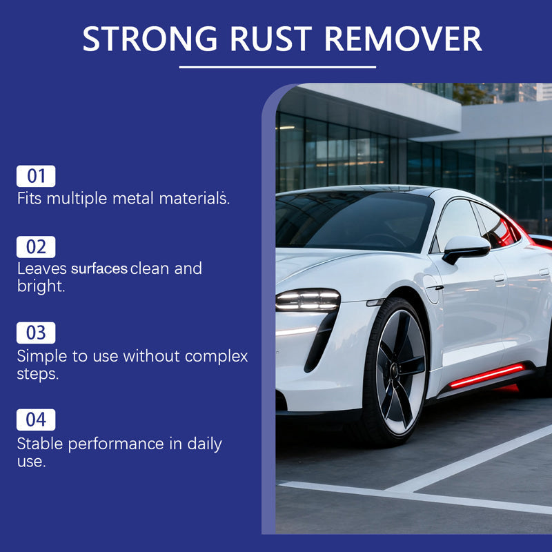 📢📢Buy 5 get 5 free ⏰All-in-One Powerful Rust Remover Spray For Cars – Works on Bumpers, Exhausts & Trim, Effortless Rust Removal in Minutes