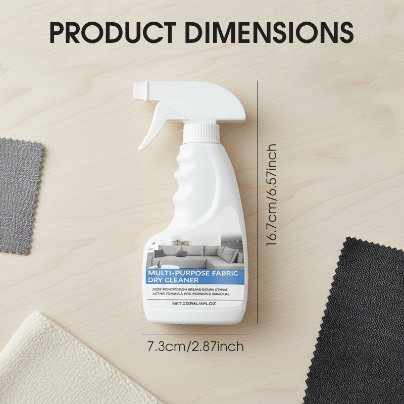 📢📢50  % OFF !!🎅Multi-Purpose Fabric Dry Cleaner Spray