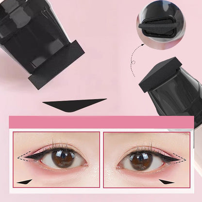 💜LAST DAY - BUY 1 GET 1 FREE💜Integrated Rotating Eyeliner Stamp Pen