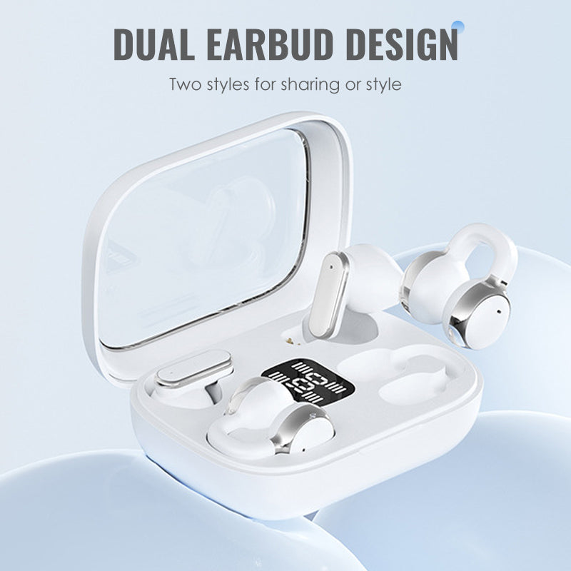 📢📢60 % OFF !!🎅【🎁Best Christmas Gift🎁】🎄4-in-1 Wireless Earbuds with LED Case